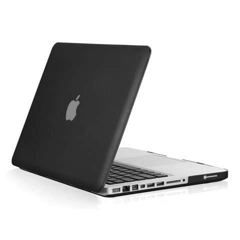 Mosiso Black Rubberized 13inch Hard Case Cover for Apple MacBook Pro 13.3 A1278 Aluminum