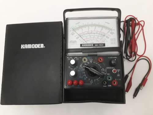 Vintage Multimeter capacitor/transistor analog tester