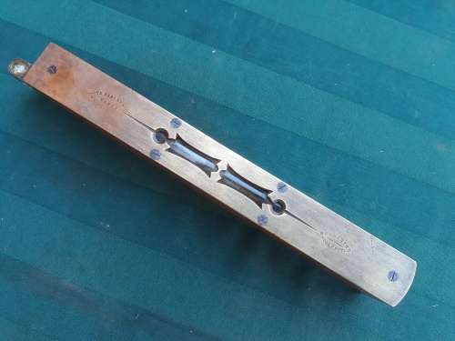 Stunning Mahogany John Rabone and Sons level