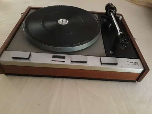 Iconic Thorens TD125 Mk2 turntable record player