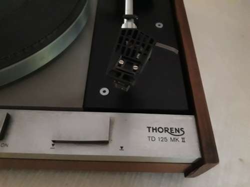 Iconic Thorens TD125 Mk2 turntable record player