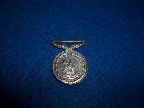 Silver De Wet Decoration Miniature Medal