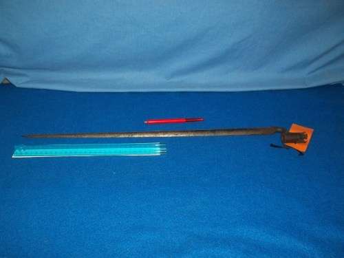 Triangular Bayonet - Socket Bayonet - Bayonet Length 610mm - Blade Length 540mm - Plus Markings