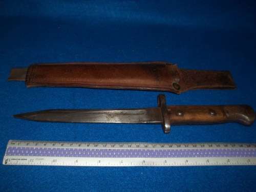 M1899 Serbian Mauser Bayonet - Please Read Description