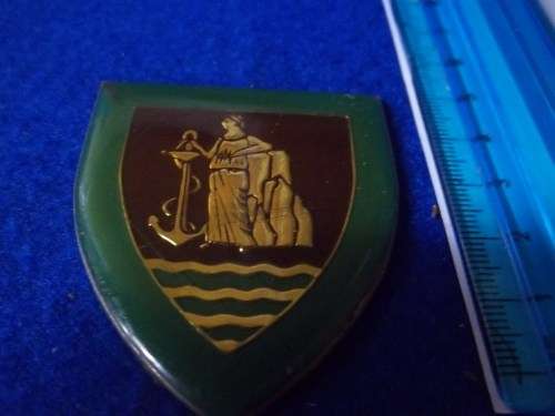 SADF - Cape Corps Service Battalion Arm Flash - Ex Mount - No Pins