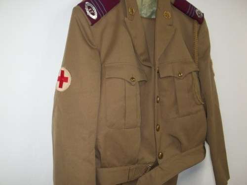 WW2 - SA Redcross AD - 17 Jacket And Pants ? Plus badges And Rank
