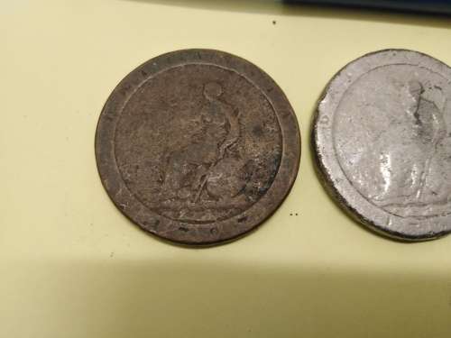 3 x 1797 Cartwheel Coins