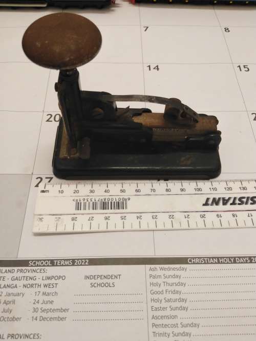 Vintage Stapler. Not Often Seen.