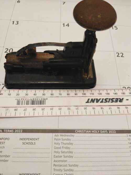 Vintage Stapler. Not Often Seen.