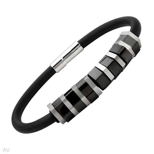 **R1500** Wonderful Brand New Gentlemens Bracelet Stainless steel. Total item weight 27.1g Length 8i