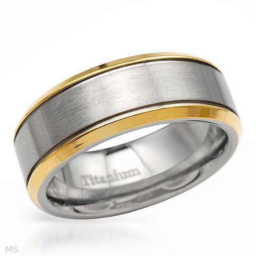 **R1950.00** Superb Brand New Gentlemens Band Ring Crafted in Titanium. Total item weight 5.1g - 10