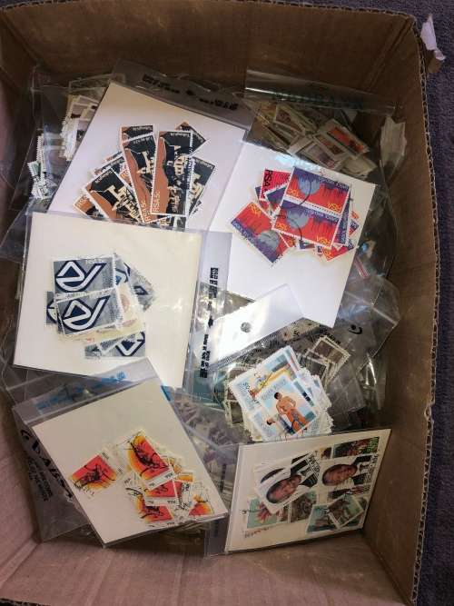 South africa used stamps in packets