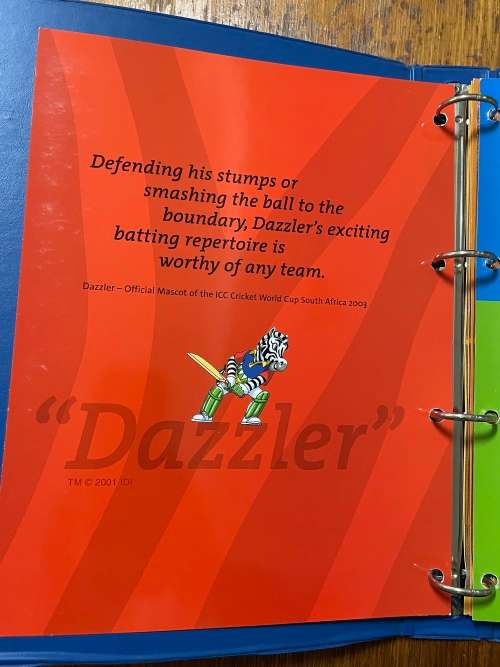 Rsa 2000 Icc cricket world cup Dazzler series in folder cv 500+
