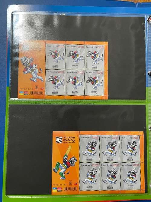 Rsa 2000 Icc cricket world cup Dazzler series in folder cv 500+