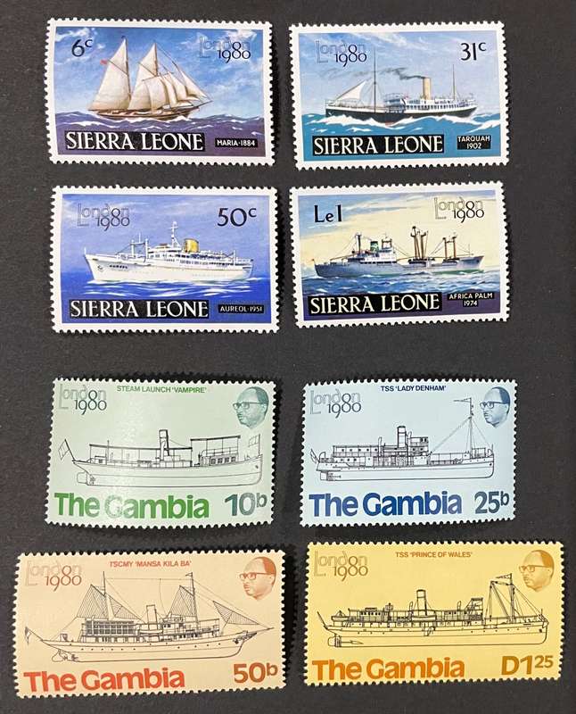 Ships london 1980 sets **