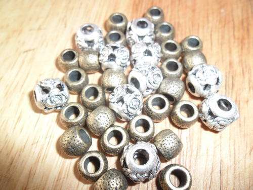 35 Pandora Style spacer beads (bid on all 35)