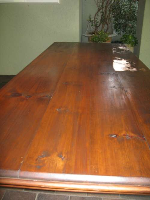 10 Seater Wooden Table