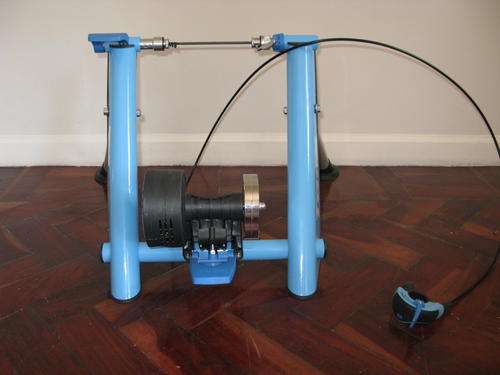 Front view of Tacx T2600 Trainer
