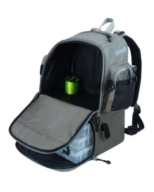 Stunm Stash - Fishing Tackle Backpack, Bag - Tackle Boxes included.