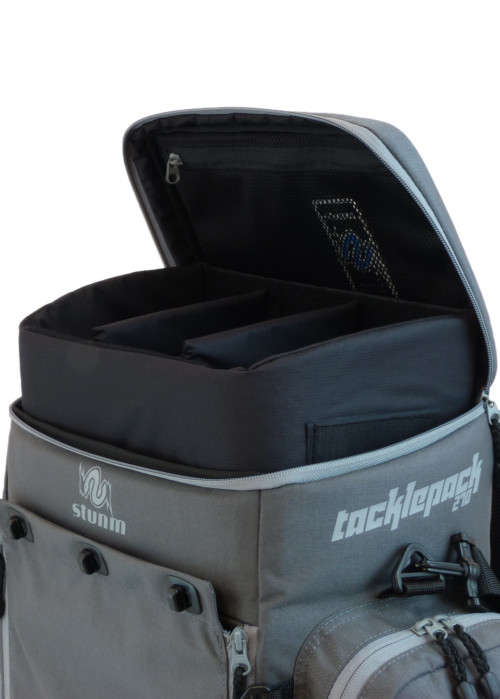 Stunm Tacklepack 270 - Fishing Tackle Backpack, Bag - 2 Tackle Boxes Included