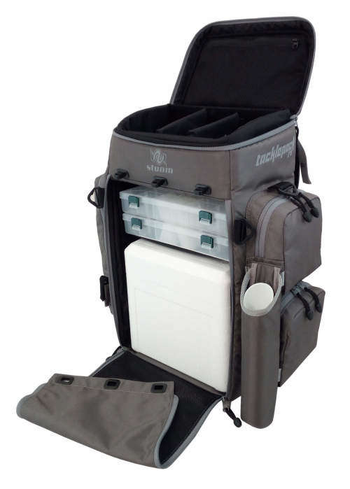 Stunm Tacklepack 270 - Fishing Tackle Backpack, Bag - 2 Tackle Boxes Included