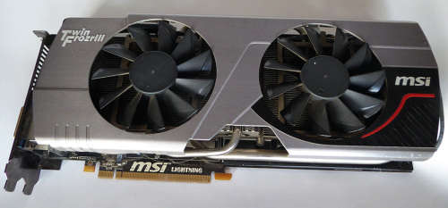Nvidia GTX580 **FOR SPARES OR REPAIR* MSI N580GTX Lightning Ed - FREE SHIPPING!