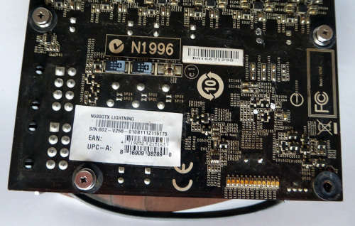 Nvidia GTX580 **FOR SPARES OR REPAIR* MSI N580GTX Lightning Ed - FREE SHIPPING!