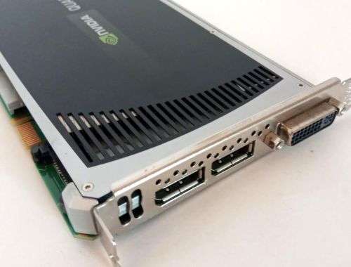 Nvidia Quadro 4000 Graphics Card - 100% Working and Tested 100%
