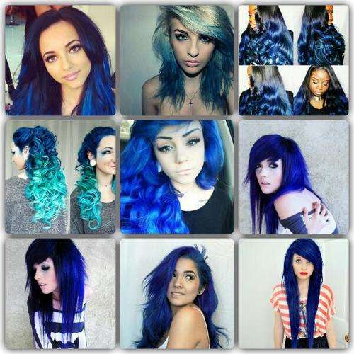 BLUE HAIR DYE (4 TYPES OF BLUE) 100ML R90 FREE POSTAGE