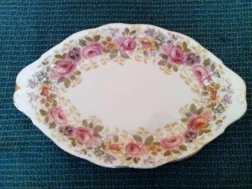 Royal Albert - Serena - Large Bowl -  Lovely Con  !!      Free sweet dish ----     FINAL PRICE !!!!!