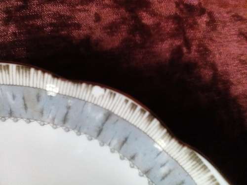 Royal Albert - Silver Birch - 3cm Deep Cake Plate - As New  - Gorgeous  !    Reduced !!!!!