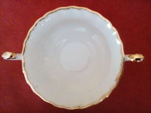 ROYAL ALBERT -  CELEBRATION   (2)   SOUP COUPES - LOVELY CON - BEAUTIFUL!     SALE !