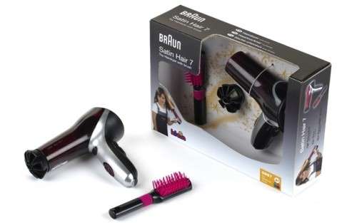 KLEIN - Braun Satin Hair 7 hair dryer with brush