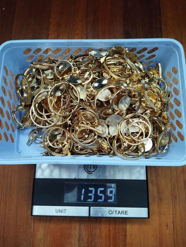 Gold plated Jewellery lot