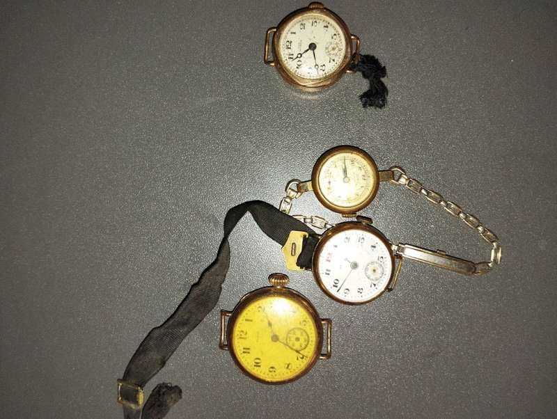 Vintage Rolled Gold Watches