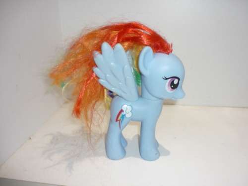 MY LITTLE PONY-HASBRO-RAINBOW DASH-2010-MISSING TAIL