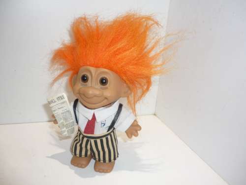 TROLL-ORIGINAL-MADE BY RUSS-12CM TALL WITHOUT HAIR