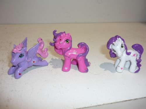 3 X MY LITTLE PONY-PONYVILLE