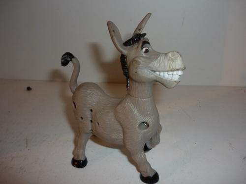 DONKEY-SHREK-MAKES SOUNDS-MACDONALDS-10CM TALL