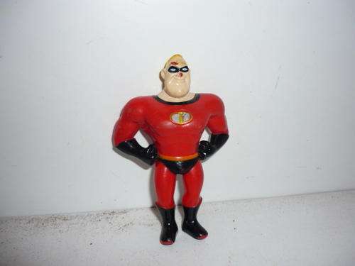 THE INCREIBLES FIGURINE-HARD RUBBER-10CM TALL