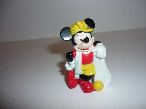 MINNIE MOUSE FIGURINE-HARD PLASTIC-6CM TALL