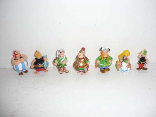 7 X ASTERIX FIGURINES-KINDERJOY
