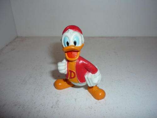 DONALD DUCK-HARD PLASTIC-6CM-SUITABLE FOR CAKE TOPPING