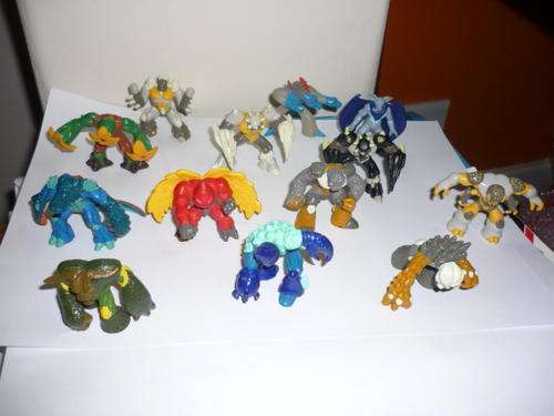 13 x GORMITI FIGURINES