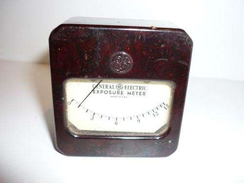 GENERAL ELECTRIC-1940'S-EXPOSURE METER-BAKELITE