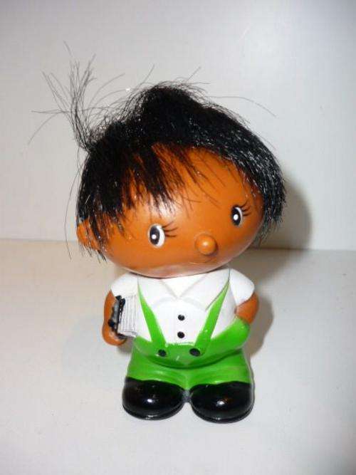 HARD PLASTIC FIGURINE-9CM TALL