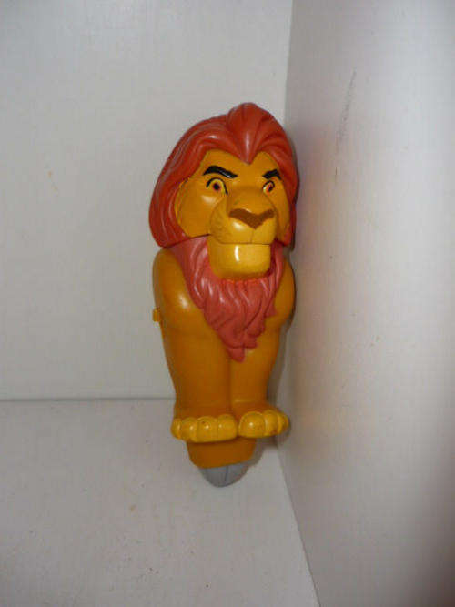 LION KING FIGURINE-MADE FOR MACDONALDS-11CM TALL