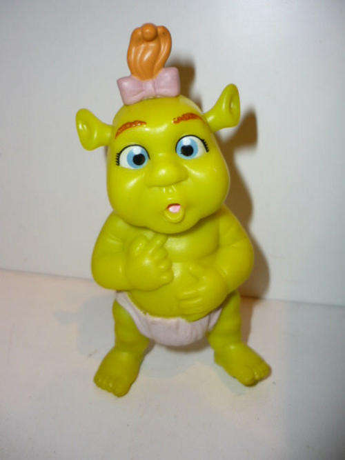 SHREK BABY GIRL-CRYS-MADE FOR MACDONALDS-11CM TALL