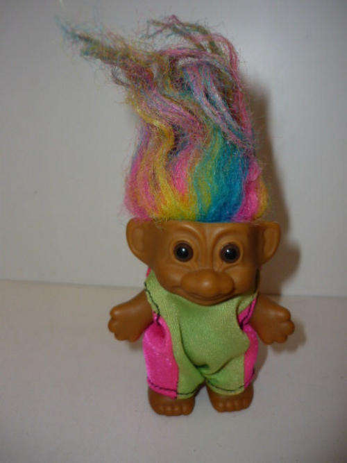 TROLL-12CM TALL-MADE BY RUSS