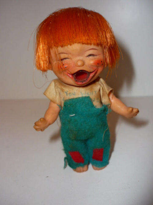 VINTAGE DOLL-11CM TALL-MADE IN JAPAN